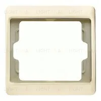 Рамка одинарная Berker Arsys, кремовый глянцевый 13130002 13130002