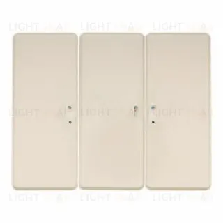 Выключатель 3-х клавишный Berker 16А 633023+14650002 633023 + 14650002