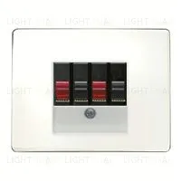 Акустическая розетка двойная Berker 110910+10350169 110910 + 10350169