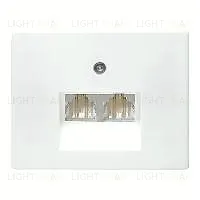 Розетка компьютерная двойная Berker RJ45 6-й кат. 14090069+epuae8-8upok6 14090069 + epuae8-8upok6