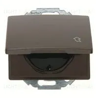 Розетка с заземлением с откидной крышкой Berker 16А/250В 47470001 47470001