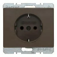 Розетка с заземлением с защитой от детей Berker 16А/250В 47350001 47350001