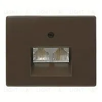 Розетка компьютерная двойная Berker RJ45 6-й кат. 14090001+epuae8-8upok6 14090001 + epuae8-8upok6