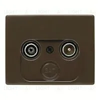 Телевизионная розетка оконечная Berker TV-FM S2900+12010111 S2900 + 12010111