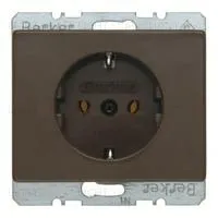 Розетка с заземлением Berker 16А/250В 47150001 47150001
