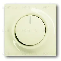 Светорегулятор поворотный ABB Impuls 60-600 Вт. для ламп накаливания и галог. 2CKA006515A0840+2CKA006599A2916 2CKA006515A0840 + 2CKA006599A2916