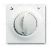 Выключатель жалюзи с поворотной ручкой и фиксацией ABB Impuls 10А/250В 2CKA001101A0534+2CKA001753A4864 2CKA001101A0534 + 2CKA001753A4864