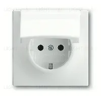 Розетка с заземлением и откидной крышкой ABB Impuls 16А/250В 2CKA002018A0992 2CKA002018A0992