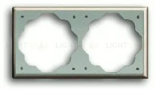 Рамка двойная ABB Impuls шампань 2CKA001754A2528 2CKA001754A2528