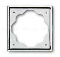 Рамка одинарная ABB Impuls хром 2CKA001754A4514 2CKA001754A4514