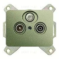 Розетка телевизионная оконечная ABB TV-SAT-FM 2CKA000230A0463+1724-0-2792 2CKA000230A0463 + 1724-0-2792