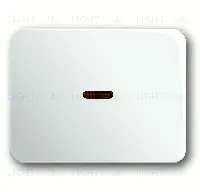 Выключатель одноклавишный проходной с подсветкой ABB (вкл/выкл с 2-х мест) 10А/250В 2CKA001012A2110+2CKA001784A0545+1751-0-2102 2CKA001012A2110 + 2CKA001784A0545 + 1751-0-2102