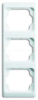 Рамка тройная для вертикального монтажа ABB Alpha Exclusive белый глянцевый 1754-0-3088 1754-0-3088