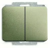 Выключатель двухклавишный ABB 10А/250В 2CKA001012A2108+1751-0-3082 2CKA001012A2108 + 1751-0-3082