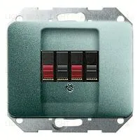 Акустическая розетка двойная ABB 2CKA000230A0464+1710-0-3336 2CKA000230A0464 + 1710-0-3336