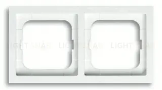 Рамка двойная ABB Future Linear белый глянцевый 2CKA001754A4499 2CKA001754A4499