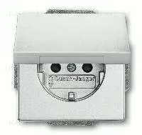 Розетка с заземляющими контактами с откидной крышкой ABB 16А/250В 2CKA002018A1487 2CKA002018A1487