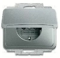 Розетка с заземляющими контактами с защитой от детей ABB 16А/250В 2018-0-1466 2018-0-1466