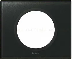 Рамка одноместная Legrand Celiane смальта графит 69301 69301
