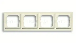 Рамка четверная ABB Future Linear кремовый глянцевый 2CKA001754A4233 2CKA001754A4233