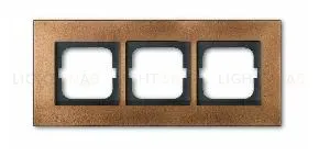 Рамка тройная ABB Carat бронза 2CKA001754A4260 2CKA001754A4260