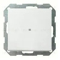 Выключатель одноклавишный универс. с подсветкой Gira (вкл/выкл с 2-х мест) 10А/250В 010600+0290112+099600 010600 + 0290112 + 099600