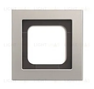 Рамка одинарная ABB Axcent, металл, цвет титан 2CKA001754A4698 2CKA001754A4698