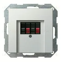 Розетка акустическая двойная Gira 110910+0276112 110910 + 0276112