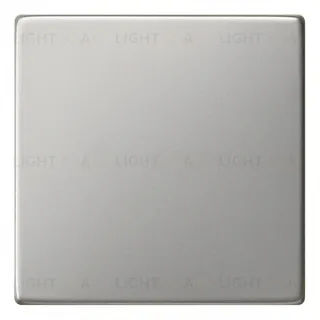 Выключатель одноклавишный универсальный Gira (вкл/выкл с 2-х мест) 10А/250В, сталь 010600+0296600 010600 + 0296600