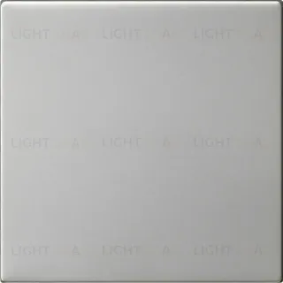 Светорегулятор клавишный универсальный Gira LED 3-100Вт., 20-420Вт для ламп накаливания и галог., сталь 540100+5360600 540100 + 5360600