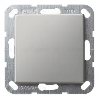 Заглушка с опорной пластиной Gira, сталь 0268600 0268600