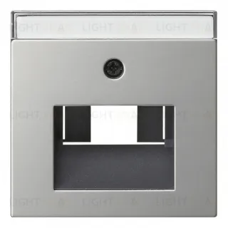 Розетка компьютерная двойная Gira RJ45 6-й кат., сталь epuae8-8upok6+0284600 epuae8-8upok6 + 0284600