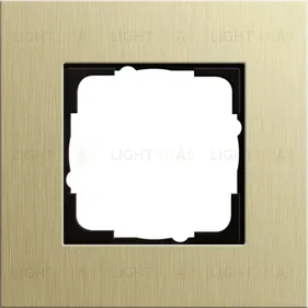 Рамка одинарная Gira Esprit алюминий-светлое золото 0211217 0211217