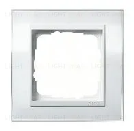 Рамка одинарная Gira Event Clear белый глянец-белый 0211723 0211723