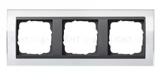 Рамка тройная Gira Event Clear белый-антрацит 0213728 0213728