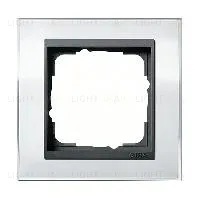 Рамка одинарная Gira Event Clear белый-антрацит 0211728 0211728