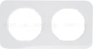 Рамка 2 местная Berker R.1 полярная белизна 10122189 10122189