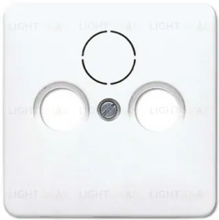 Телевизионная розетка проходная Jung TV-FM S2900-10+CD561SATWW S2900-10 + CD561SATWW