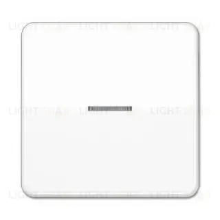 Выключатель одноклавишный с подсветкой универсальный Jung CD 500 (вкл/выкл с 2-х мест), 10А/250В 506u+90+CD590KO5WW 506u + 90 + CD590KO5WW