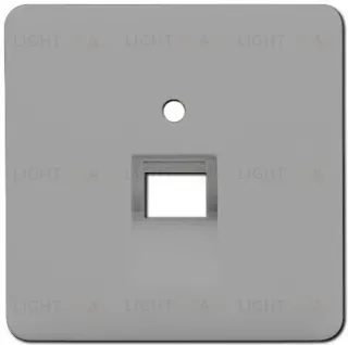 Розетка компьютерная одинарная Jung RJ45 6-й кат. EPUAE8UPOK6+CD569-1UAGR EPUAE8UPOK6 + CD569-1UAGR