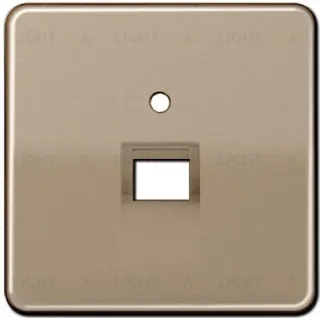 Розетка компьютерная одинарная Jung RJ45 6-й кат. EPUAE8UPOK6+CD569-1UAGB EPUAE8UPOK6 + CD569-1UAGB