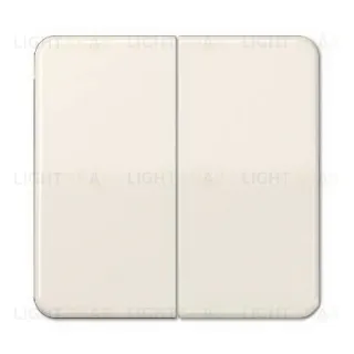 Выключатель двухклавишный Jung CD 500, 10А/250В 505u+CD595 505u + CD595