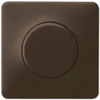 Светорегулятор поворотно-нажимной Jung 100-1000 Вт. для ламп накаливания и галог. 211GDE+CD1540BR 211GDE + CD1540BR