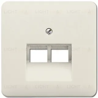 Розетка компьютерная двойная Jung RJ45 6-й кат. epuae8-8upok6+569-2UA epuae8-8upok6 + 569-2UA