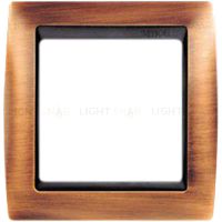 Рамка Simon 82 на 1 пост (античная медь) 82814-36 82814-36