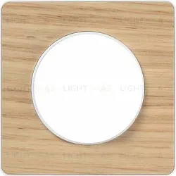 Рамка 1 пост Schneider Odace Ольха, вставка белая S52P802N S52P802N