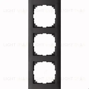 Рамка 3 местная Merten M-Pure антрацит MTN4030-3614 MTN4030-3614