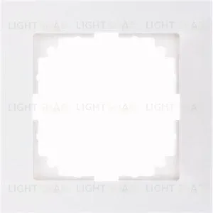 Рамка 1 местная Merten M-Pure белый глянец MTN4010-3619 MTN4010-3619