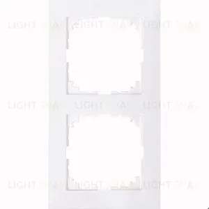 Рамка 2 местная Merten M-Pure активный белый MTN4020-3625 MTN4020-3625