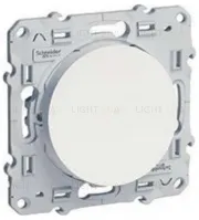 Выключатель одноклавишный Schneider Electric Odace белый S52R201 S52R201